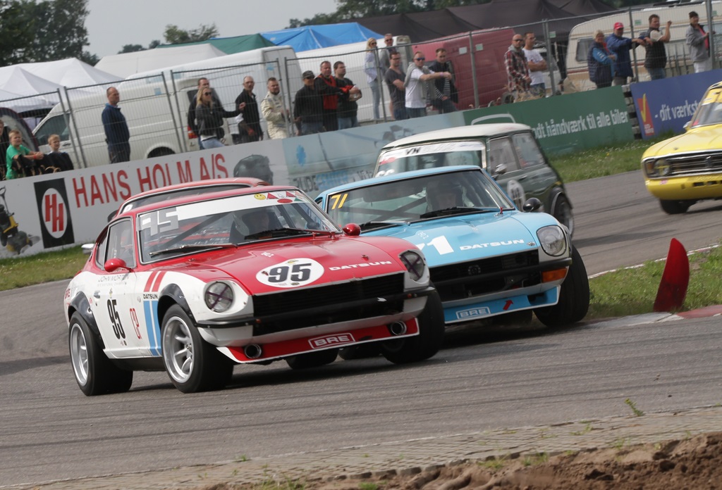 Mads i hård kamp
(Foto: Motorsporten.dk)